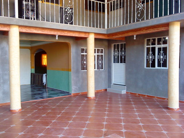 No podia faltar un gran patio